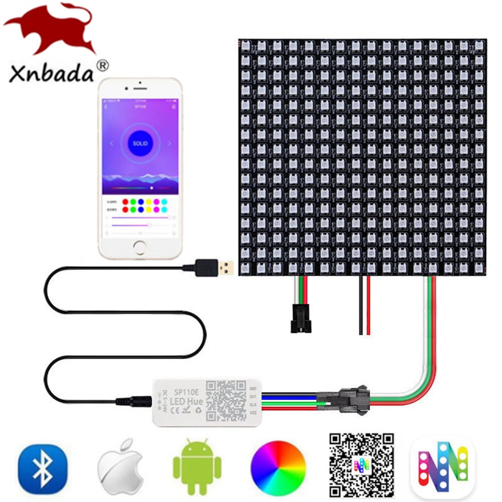 Neopixel - 個別にアドレス指定可能なモジュール,bluetoothコントローラー,dc5v ws2812b,ws2812