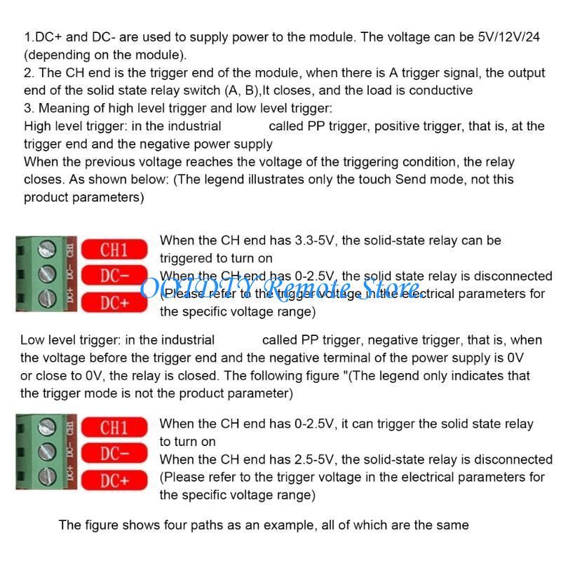 Relay Module 1 Channel - 8 チャンネルソリッドリレーボード PLC ドライバ DC5V 12V