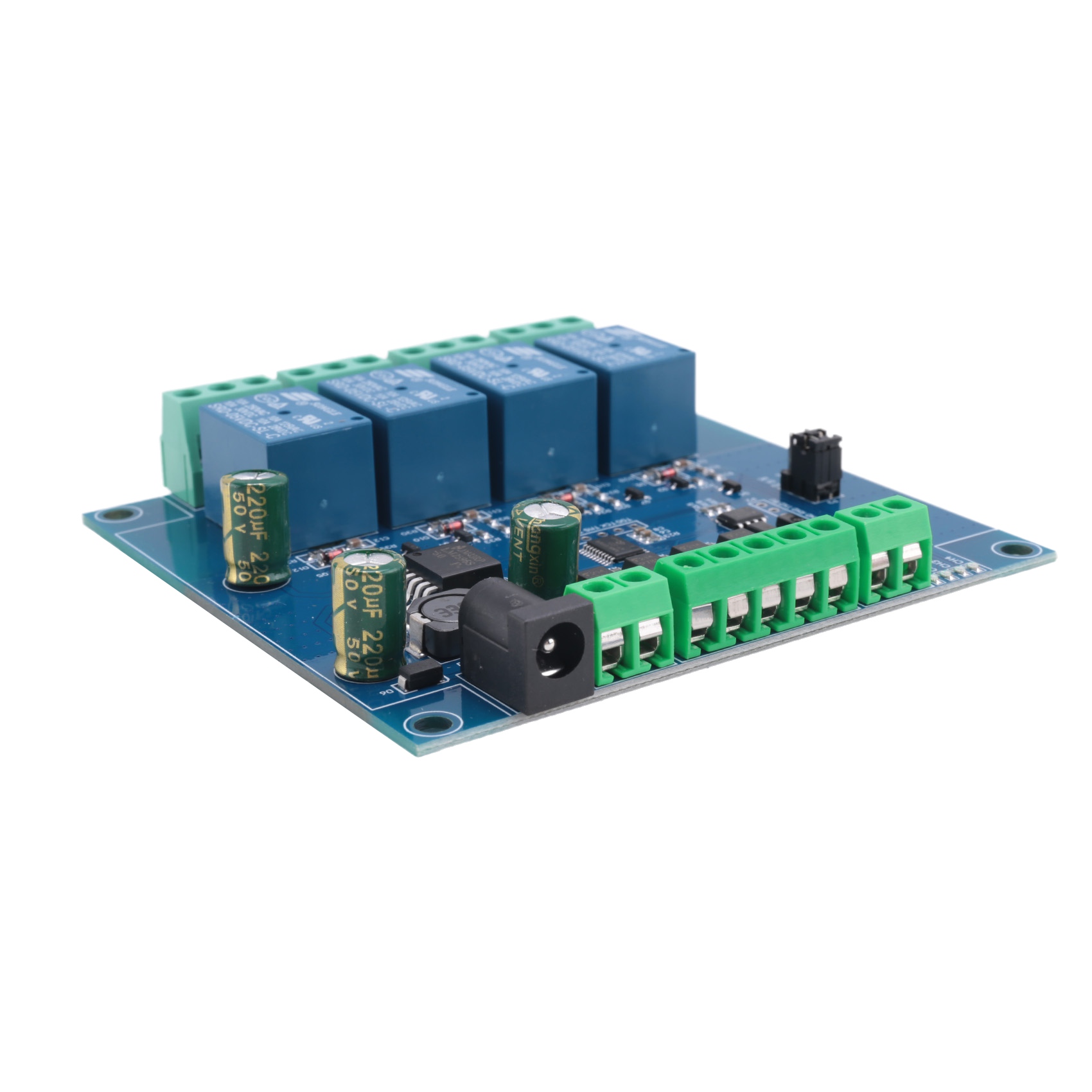 Relay Module 4 Channel - 【A03R~】Modbus RTU 4チャンネルリレーモジュール 入力485 TTL UART通信