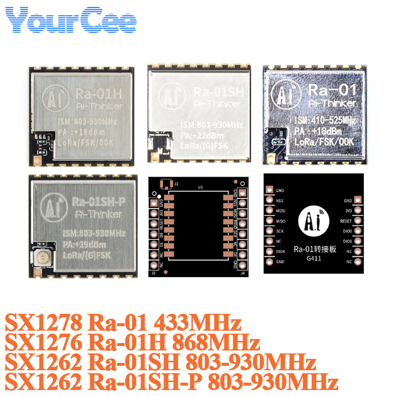 Lora Rfm95 - 10 個/1 個 SX1276 LoRa Ra-01H
