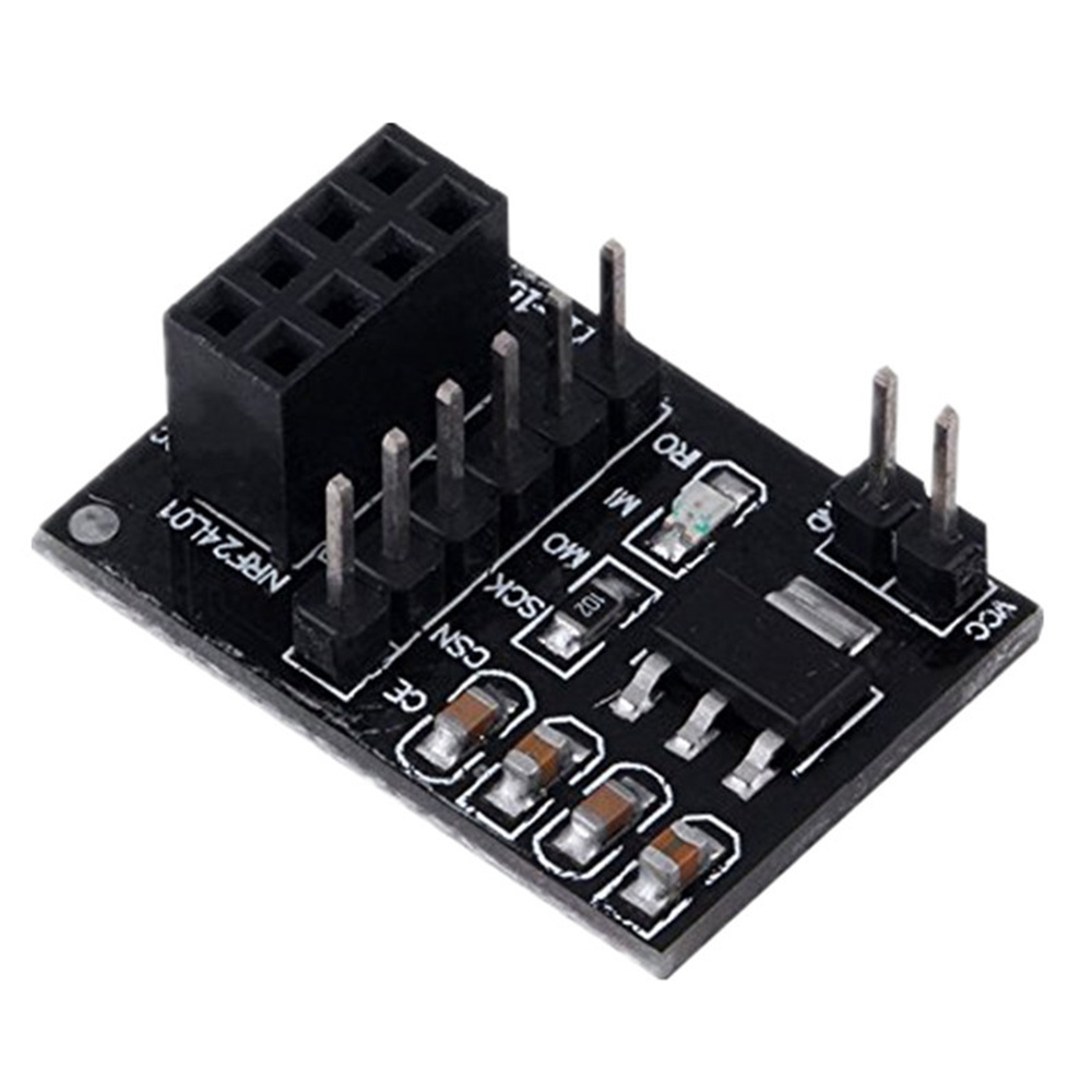Nrf24L01 - 5 個 NRF24L01 ワイヤレスアダプタモジュール 3.3V 新しいソケットアダプタプレートボード