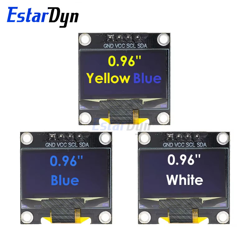 Oled Display 0.96 - 0.96 インチ IIC SPI シリアル 7/4