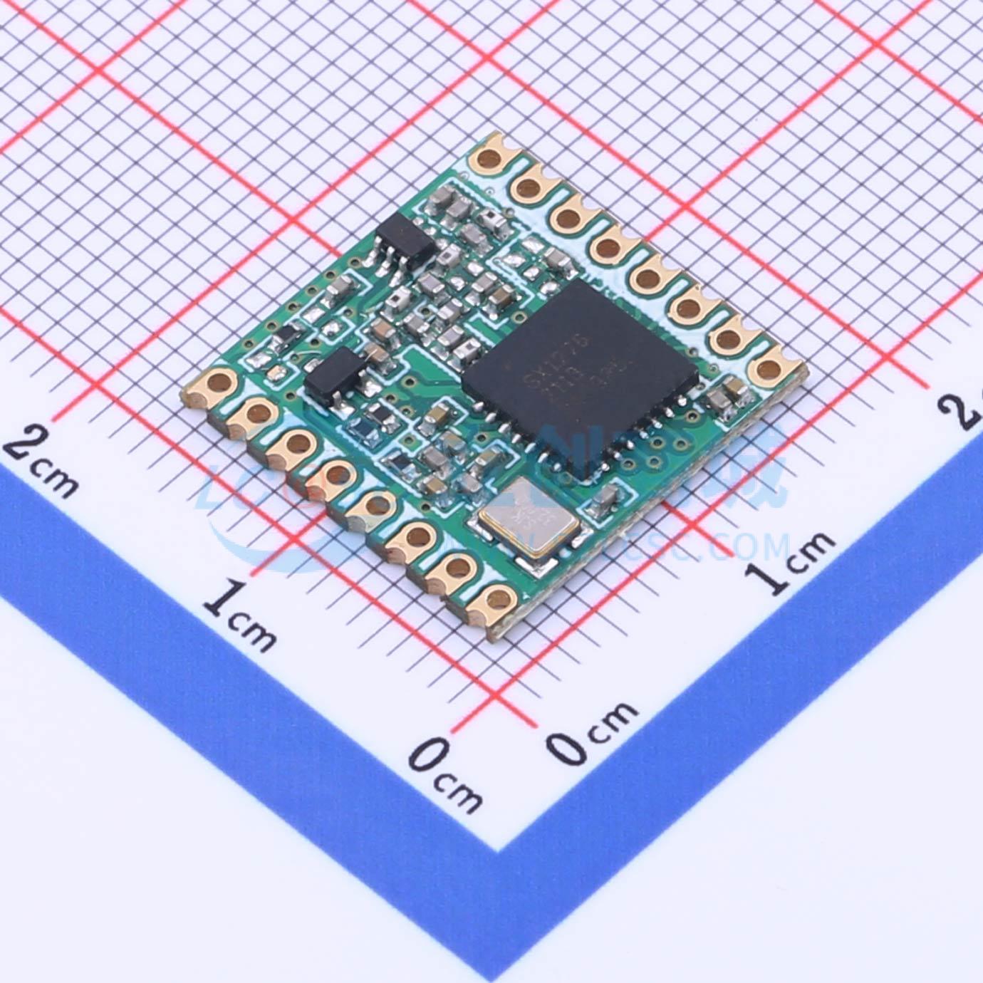 Lora Rfm95 - 2個 DL-RFM95-868M SMD 16x16mm 868MHz 19.5dBm