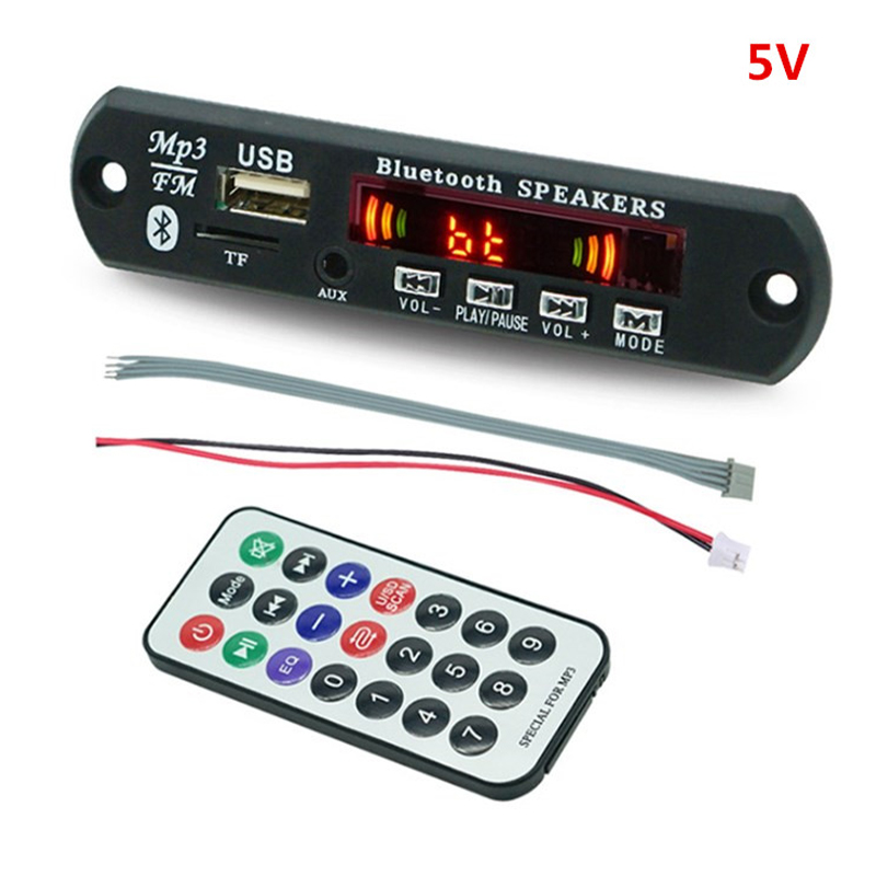 Joystick Module - ワイヤレスmp3プレーヤー,車のオーディオボード,USB tf,fmラジオモジュール,Bluetooth 5.0, 5v
