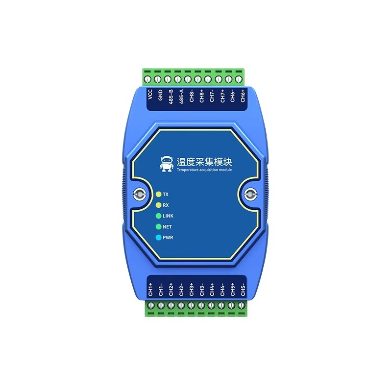 Thermocouple Module K Type - ODM製K型熱電対温度取得モジュール。RS485通信インターフェースを搭載し、ME31-XEXX0800-485に対応。Modbus RTUプロトコルをサポート。