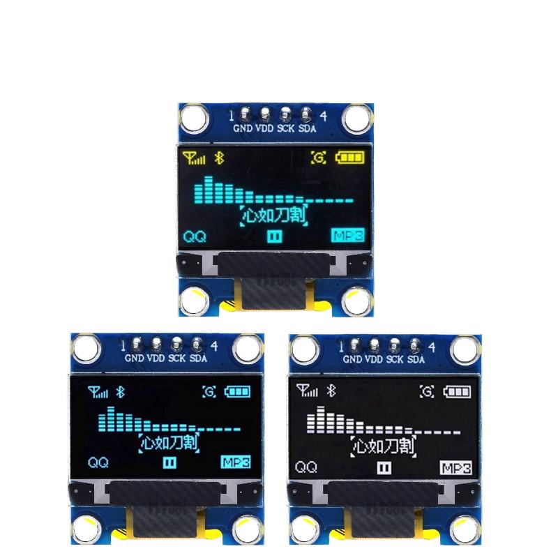 Oled Display 0.96 - DIYUSER 0.96インチ SSD1306 OLEDディスプレイ 128x64 IIC
