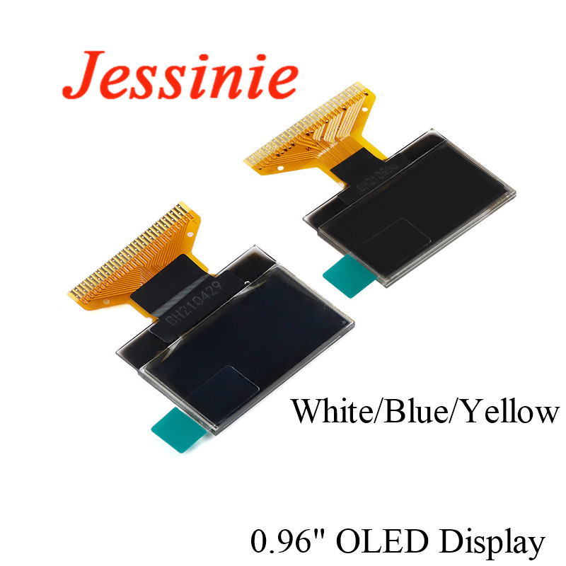 Oled Display 0.96 - LEDディスプレイモジュール,arduino用oledディスプレイモジュール,iic,spiインターフェイス,白,青,黄色,0.96インチ画面,128x64,ssd1306,ssd1315