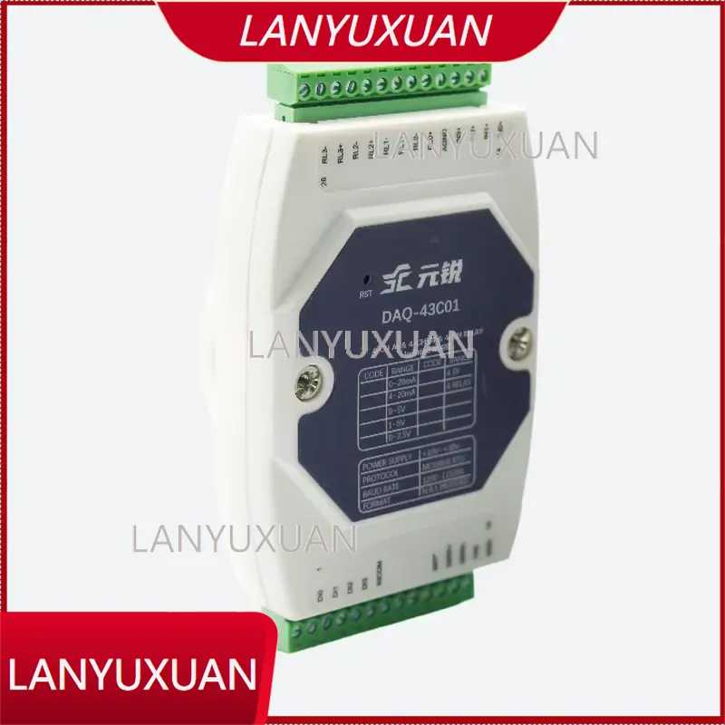 Relay Module 4 Channel - YMYS 4チャンネルアナログ入力 4チャンネルリレー出力 4チャンネル湿接点 30V DAQモジュール