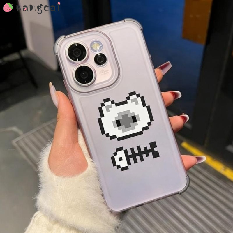Neopixel - 漫画ピクセル猫アイスミストスマホケース iQOO 15 Ultra 13 12