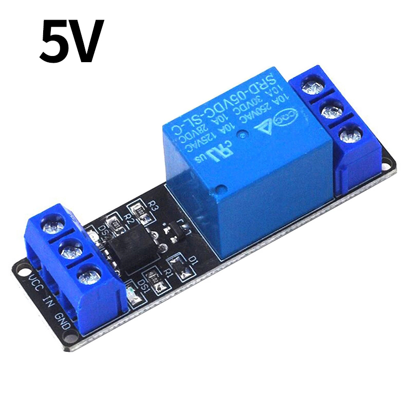 Relay Module 1 Channel - 電磁リレーモジュール、分離された低レベルのトリガー、plc制御ドライバーボード、1チャンネル、5v