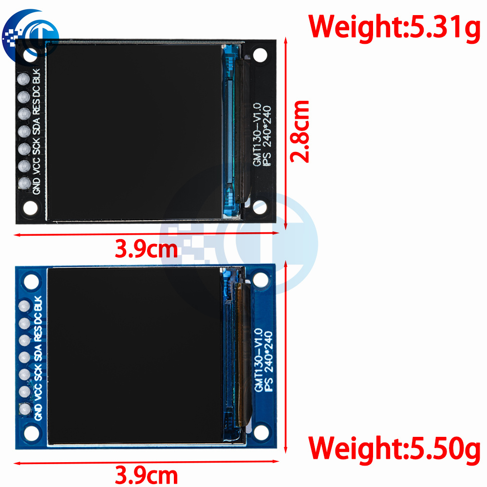 1pc 0.96/1.3 インチ TFT LCD ディスプレ - Oled Display 0.96 のレビューと価格