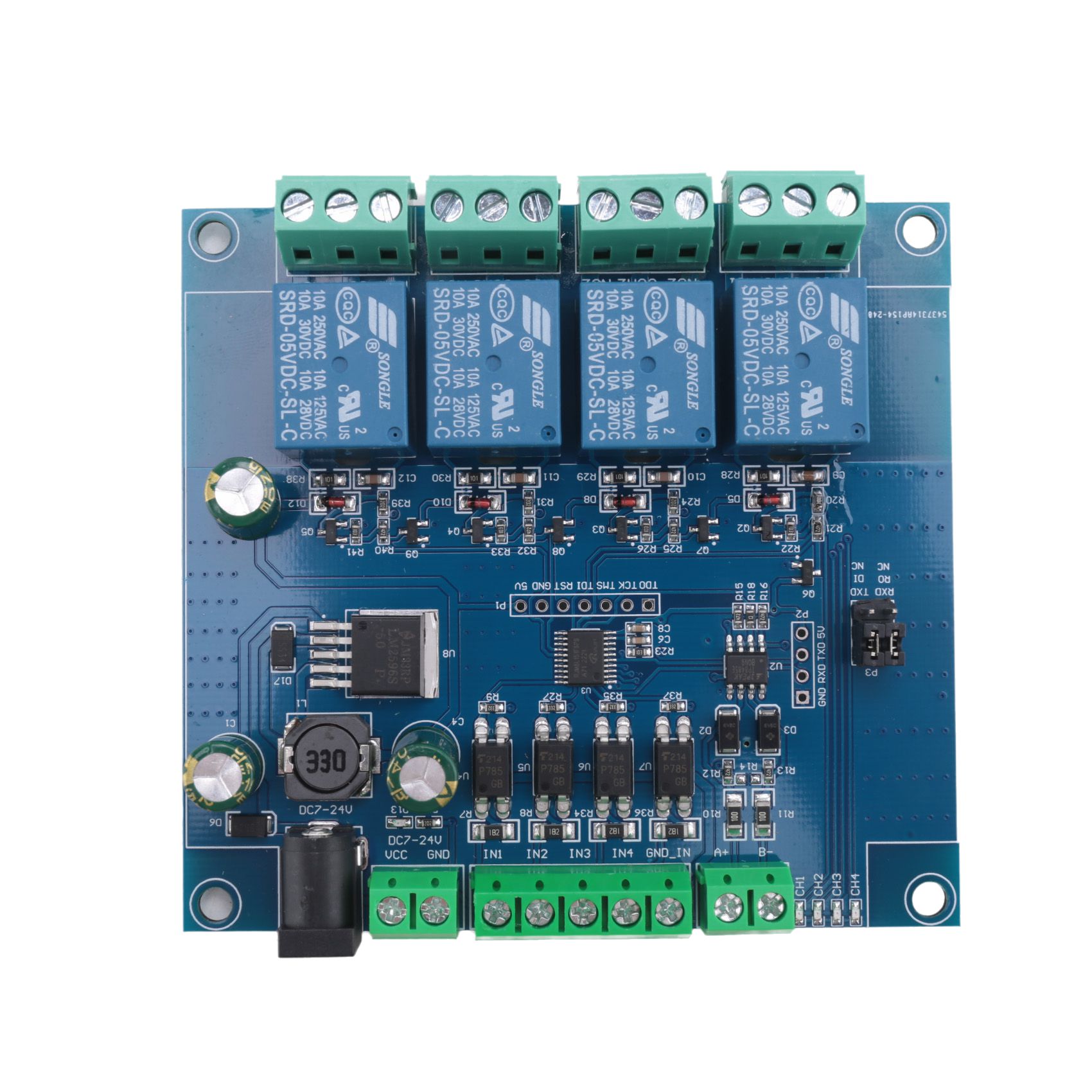 【A03R~】Modbus RTU 4チャンネルリレーモジュ - Relay Module 4 Channel のレビューと価格