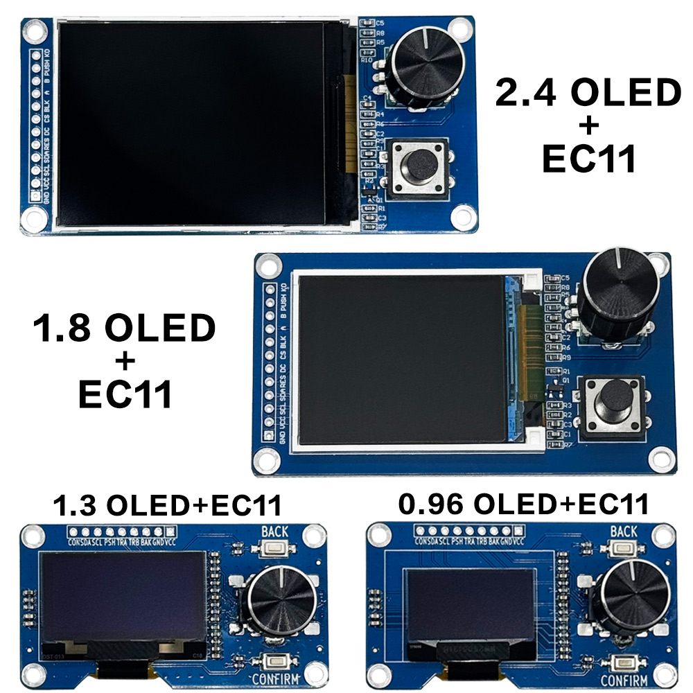 TFT OLEDモジュールEC11、ロータリーエンコーダー付 - Tft Display 2.4 のレビューと価格