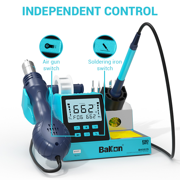 フラッシュセール Bakon BK602S はんだ付けステー - Soldering Iron Temperature Probe のレビューと価格