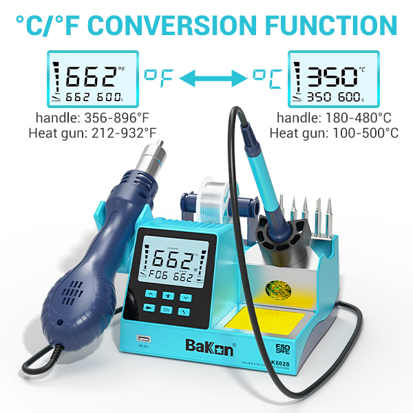 フラッシュセール Bakon BK602S はんだ付けステー - Soldering Iron Temperature Probe のレビューと価格