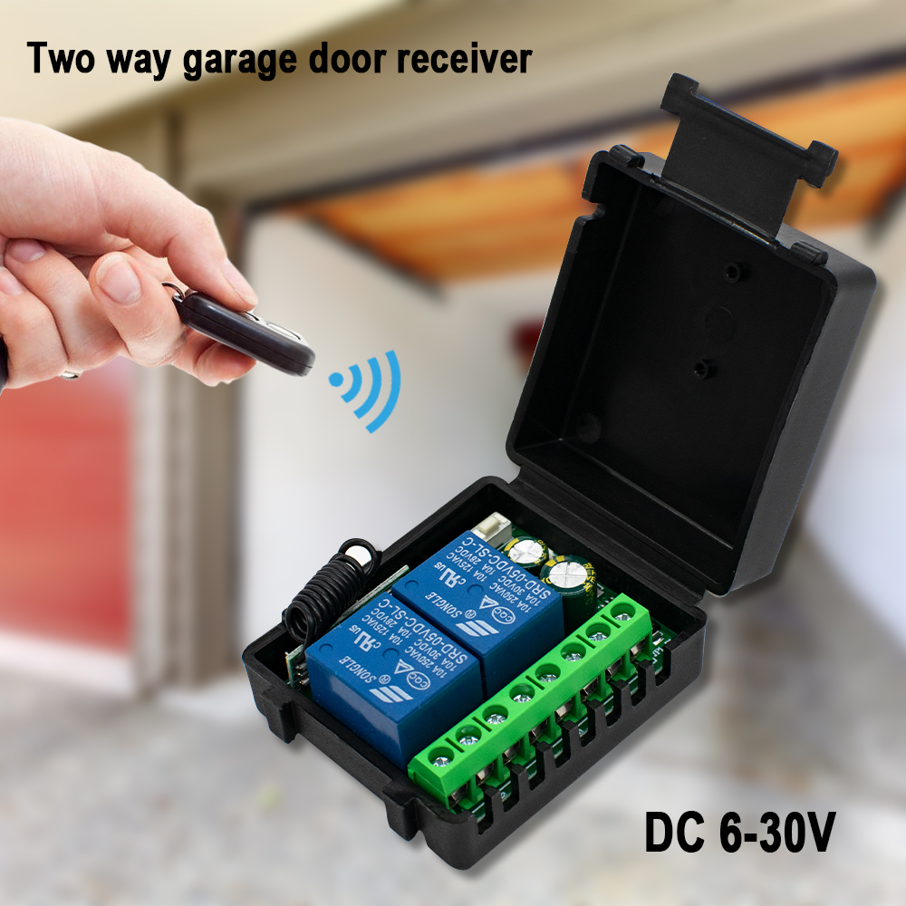 1~10個の2チャンネル433MHz RFリモコンとDC 1 - Relay Module 1 Channel のレビューと価格