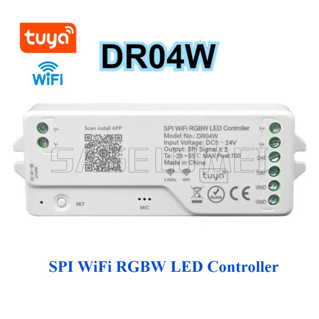 LED コントローラ LM091/DR03W/DR04W 光 - Ws2812B のレビューと価格