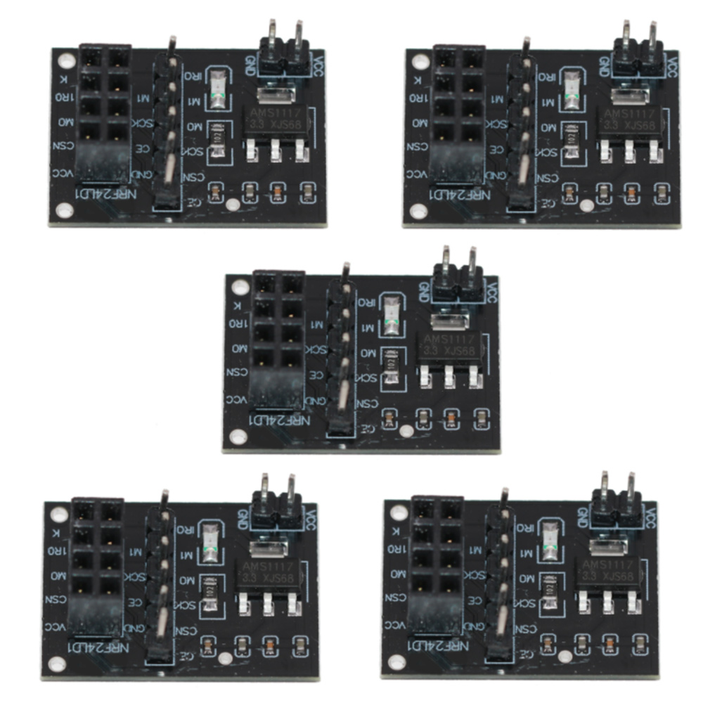 5 個 NRF24L01 ワイヤレスアダプタモジュール 3. - Nrf24L01 のレビューと価格