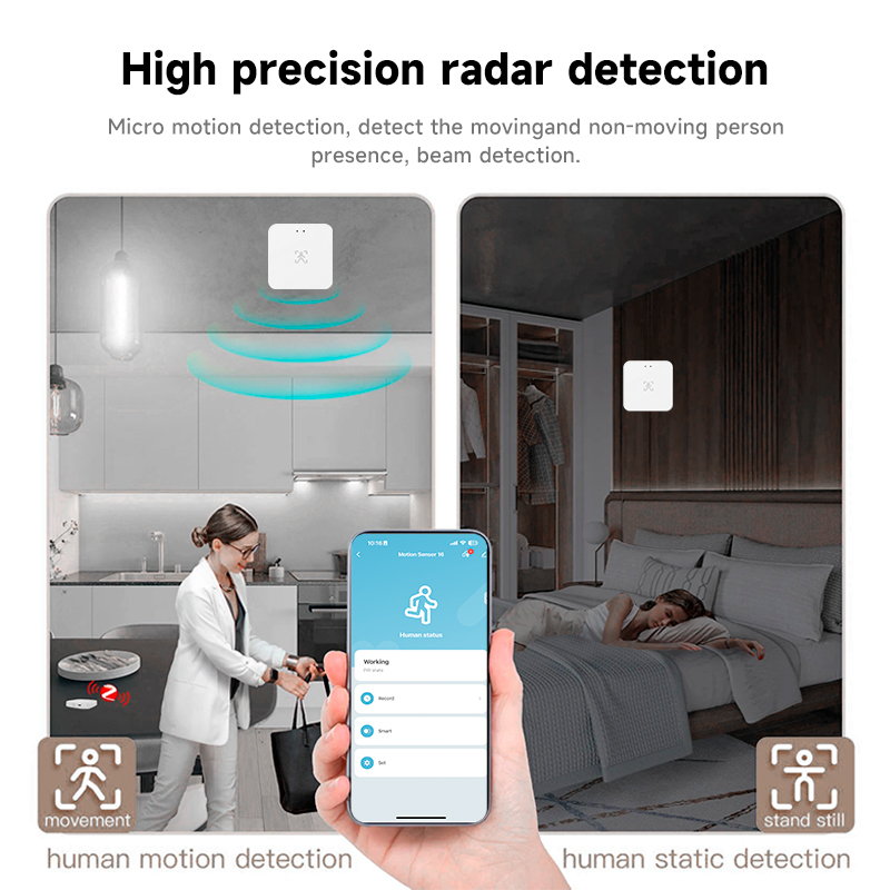 Tuya Smart Life WiFi 人感検知器 24G - Pir Motion Sensor のレビューと価格