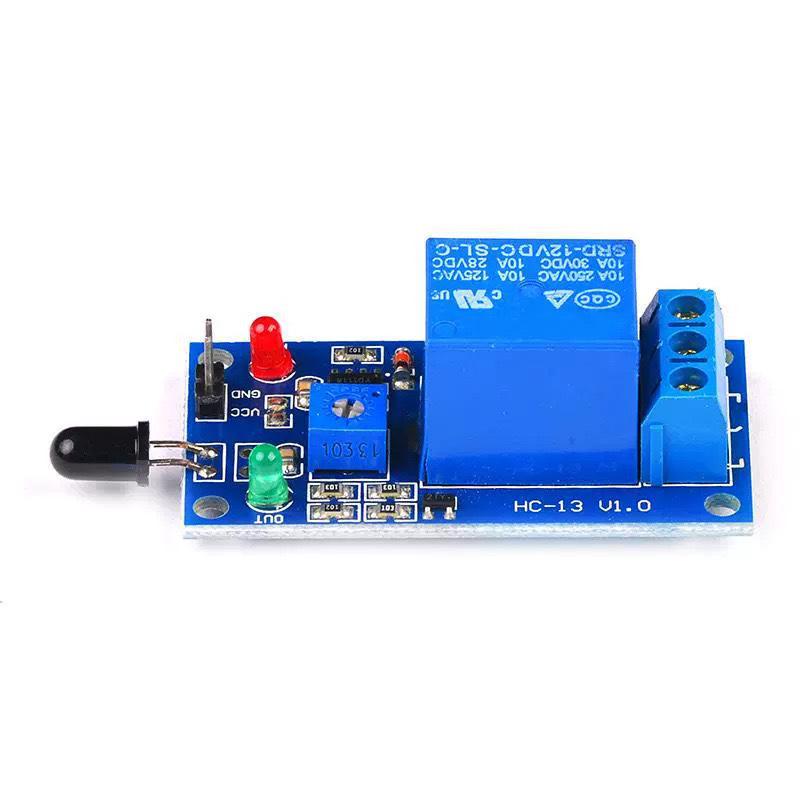 新製品：赤外線1チャンネル5V/12V炎検知センサーモジュー - Relay Module 1 Channel のレビューと価格