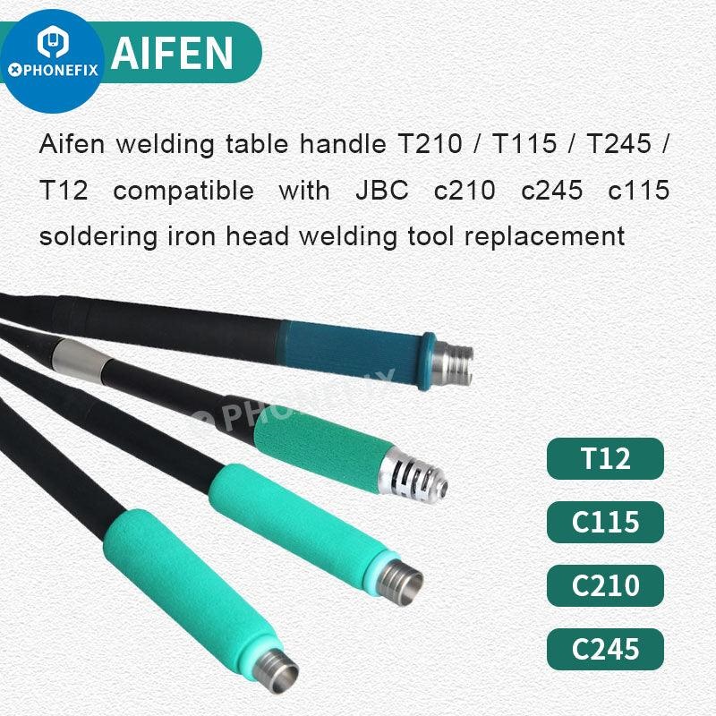 Aifen-ユニバーサルはんだごてハンドル、はんだ付けステー - Soldering Iron Temperature Probe のレビューと価格