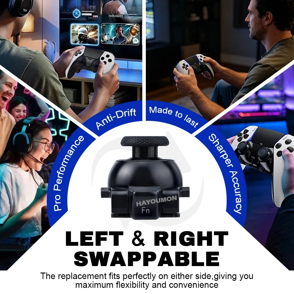 PS5 Edgeワイヤレスコントローラー用、耐久性に優れた交 - Joystick Module のレビューと価格