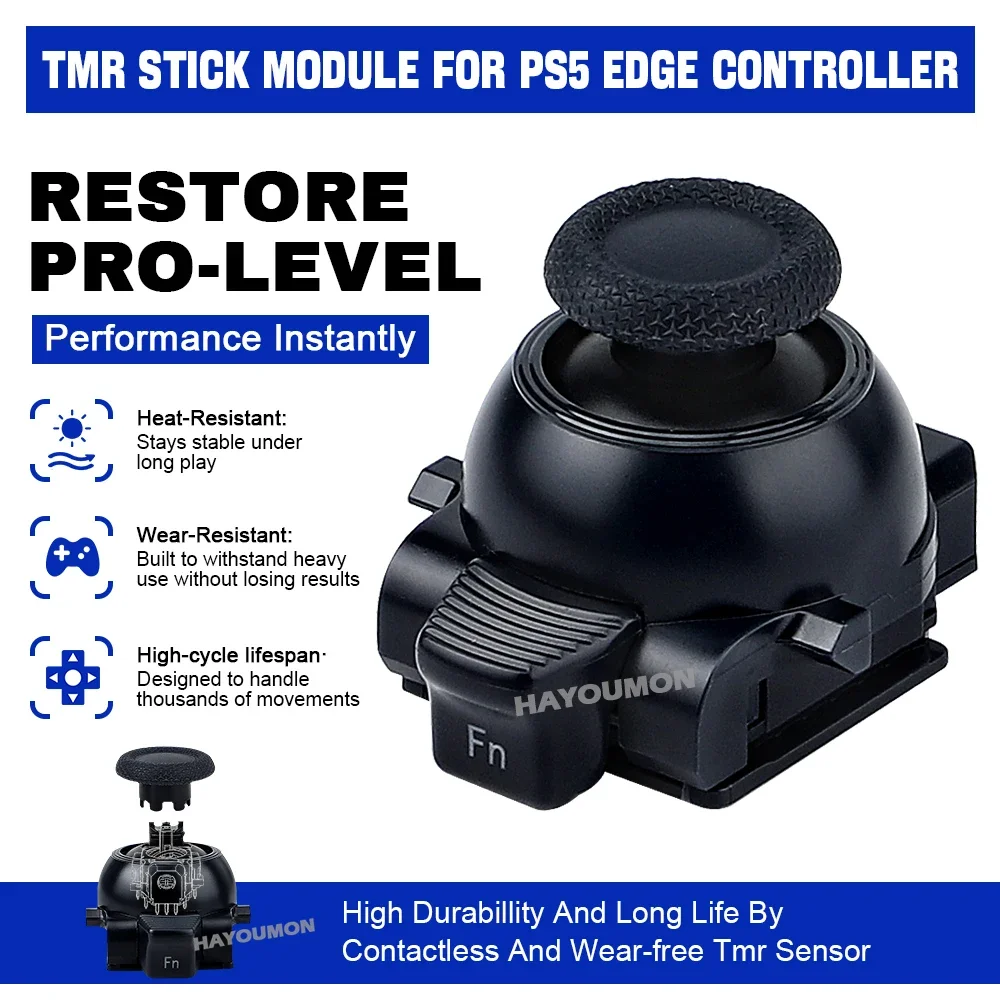 PS5 Edgeワイヤレスコントローラー用、耐久性に優れた交 - Joystick Module のレビューと価格