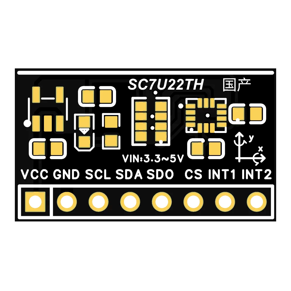 SC7U22T 6軸モーションセンサーモジュール。MPU60 - Mpu6050 のレビューと価格