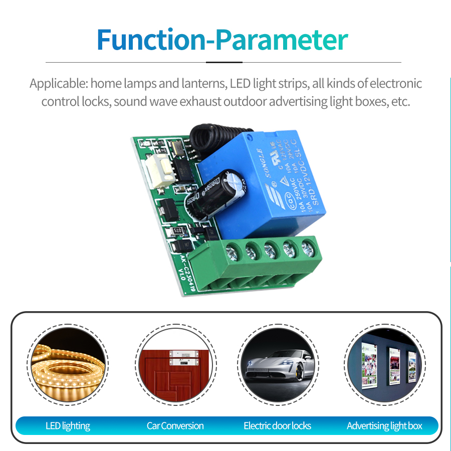 DIY-ワイヤレスミニリレーモジュールおよび送信機,ガレージ - Ir Remote Module のレビューと価格