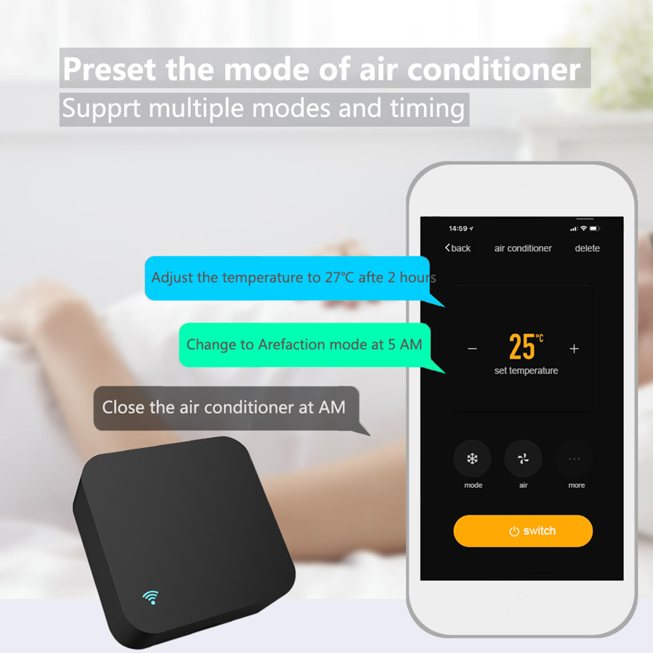Tuya WiFi IR リモコンエアコンテレビスマートホー - Ir Remote Module のレビューと価格