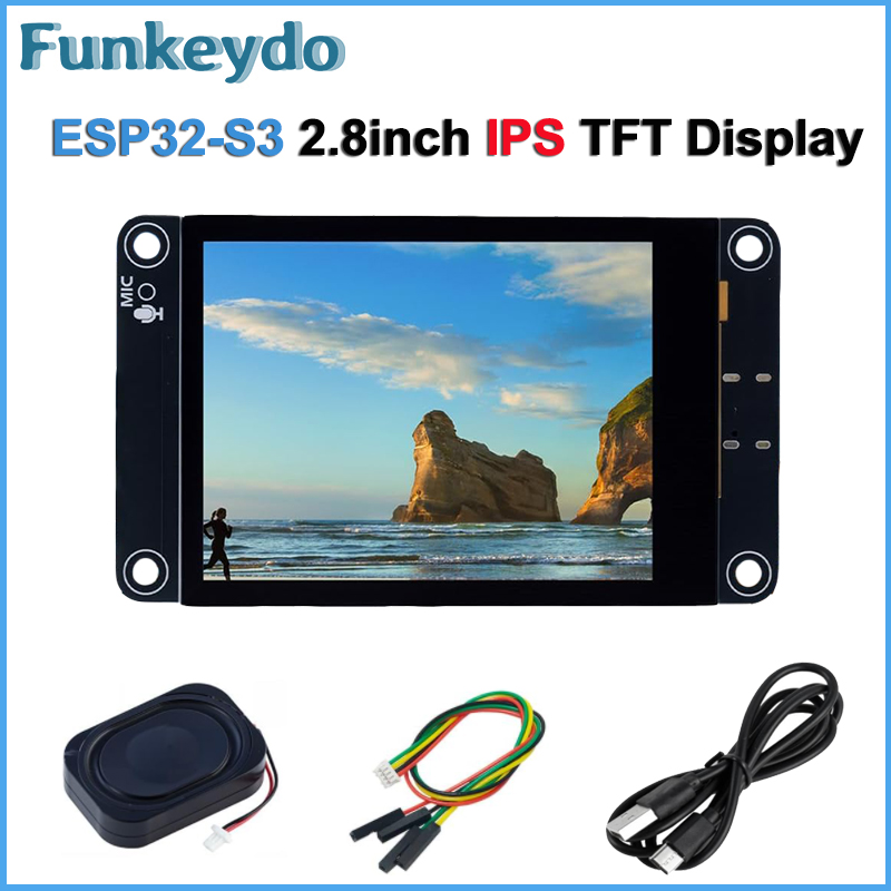 ESP32-S3 2.8インチIPS TFTタッチスクリーン - Oled Display 0.96 のレビューと価格