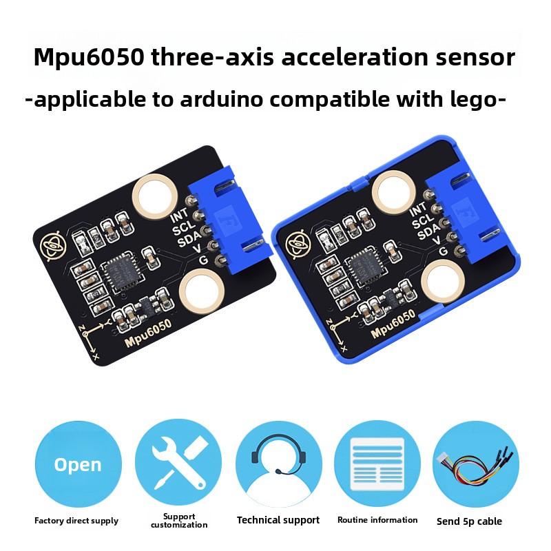 MPU6050 6 軸センサーモジュール 3D 角度 3 軸 - Mpu6050 のレビューと価格