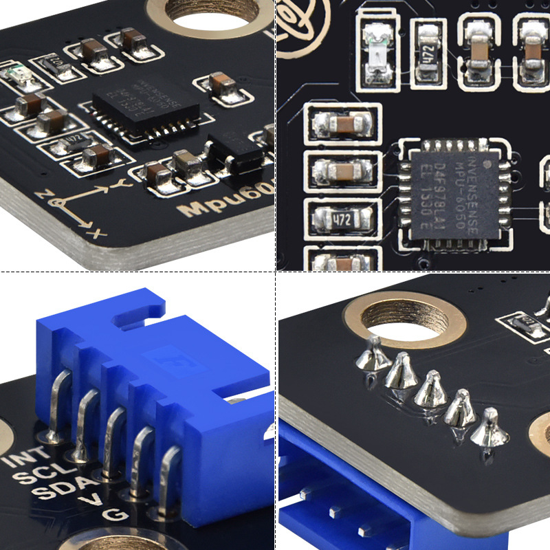 MPU6050 6 軸センサーモジュール 3D 角度 3 軸 - Mpu6050 のレビューと価格